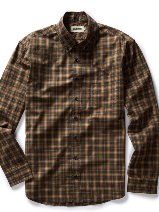 Taylor Stitch Other - NWT Taylor Stitch The Jack Button-Down Shirt Mulch plaid 38